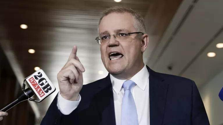 scott morrison speaking