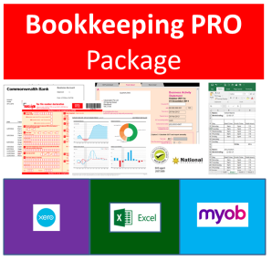 MYOB-Xero-PROFESSIONAL training course package with Certificate