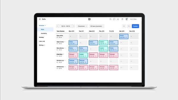 Square Team Rostering & Scheduling Workforce Management Software Training Courses